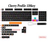 Mictlan Keycaps Set Cherry Height pbt dye sub Keycap For gk61/64/68/G610 K70 GM g Mechanical Gaming Keyboard Caps iso Key