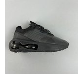 Malla plataforma zapatos para correr cojín de aire zapatos de los hombres y las mujeres todo negro cómodo zapatos casuales zapatos deportivos zapatos para correr garantía de calidad un año
