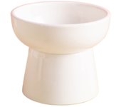 High Foot Cat Elevated Bowl Ceramic 300ml Dog Food Water Feeders Neck Protection Raised Pet Feeding Dishes