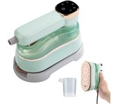 Plancha Vertical Vapor 1300W, Plancha de Vapor de Viaje Portátil en Uso Húmedo y Seco, para Viajes, Hogar y Oficina, Eliminar Rá