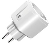 Control remoto de sincronización WiFi con enchufe inteligente europeo de 16 A, compatible con con altavoces Siri / Google, interruptor de voz doméstico inteligente