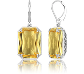 13*18mm Stone Citrine Necklace Gold Pendant For Woman Solid 925 Sterling Silver Gold Plated Luxury Jewelry Mum Gift 2025