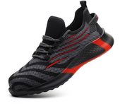 Zapatos de seguridad para el trabajo para hombre, zapatillas de trabajo antipinchazos, zapatos de trabajo indestructibles para hombre, botas ligeras para hombre, botas de seguridad