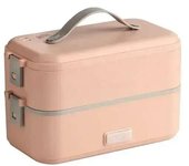 Portable Electric Heating Heated Lunch Box Office Rice Cooker Food Warmer for Outdoor/Travel Self Cooking