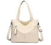 Bolsos de hombros Bolsos de mujer Bolsos de mano versátiles de moda Bolsos de mensajero de mano de cuero suave