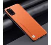 Luxury PU Leather Case For Samsung Galaxy A31 Back Cover Matte Silicone Shockproof Protection Phone Case For Samsung A31 Coque