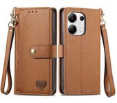Carcasa de teléfono móvil de color sólido con solapa magnética para la carcasa de teléfono móvil Xiaomi redmi k60 k60e k70 k70e