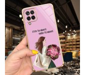 For Samsung Galaxy A22 5G Case SM-A226B  Plating Square Soft Silicon Cover For Samsung A22 4G A225F Phone Case For Women Fashion