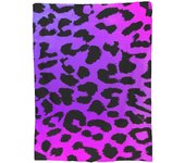 Purple Leopard Print-Blanket Super Soft Throw Blanket for Couch Bed Sofa CozyFuzzy Blanket Plush Throw Blankets for Women Men Gifts Travel Blanket for All Seasons