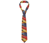 Corbata personalizada Lightning McQueen Collage para hombre, corbata de dibujos animados, corbata de moda para negocios