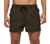 Pantalones cortos de baño de verano para hombre, bañadores, trajes de baño de secado rápido, tabla de Surf en la playa, pantalones de baño con cintura elástica, pantalones cortos de Surf con malla