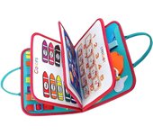 Tablero de aprendizaje sensorial para niños Juguetes de aprendizaje temprano Tableros ocupados de fieltro