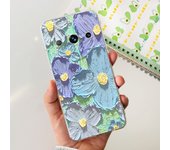 For Realme 11 Pro Plus Case Luxury TPU Soft Phone Back Cover For Realme 11Pro Pro+ 5G Silicone Protection Bumper Rose Heart Capa