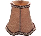 Chandelier Lamp Shades Fabric Cloth Clip on Light Shades Lamp Cover Drum Shade Lampshade Bulb Cover for Floor Lamp 13cm