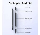 Magnetic 3-in-1 universal optical for Android iOS, phone pad, tablet, iPhone and iPad, stylus, capacitive touch screen pencil
