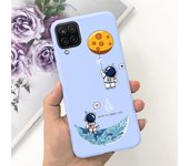 For Phone Case Samsung Galaxy A12 Cover Fashion Pattern Slim Soft Silicone Funda For Samsung A12 SM-A125F M12 F12 A 12 5G Bumper