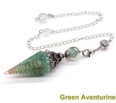 Crystal Healing Stone Quartz Pendulums Spiritual Hexagonal Pointed Resin Witchcraft Supplies Balancing Accessories Divination