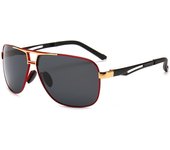 Nuevo aluminio magnesio gafas de sol de los hombres 8521 moda gafas polarizantes de alta definición conducción pesca conducción gafas de sol