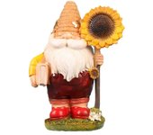 1pc bee day gift gnome gnome ornament garden resin statue ornament decorative gnome crafts