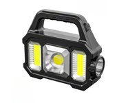 Solar recargable interior con Zoom, Agua resistente, COB LED, Luz brillante, potente Interior portáthil para acampar