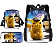 HOT LankyBox Carton Villain Primary and Secondary School Students School Bag Children Lunch Bag Pencil Case Mochila