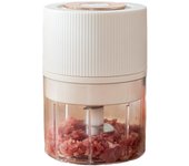 Mini machacador de ajo USB, portátil, para carne, utensilio de cocina, picador de verduras, picador eléctrico de alimentos para cocina.