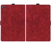For Lenovo Tab M10 Plus 3rd Gen Xiaoxin Pad 2022 10.6 Case Cute Butterfly Flower Embossed for Lenovo Tab M10 Plus Gen 3 Case