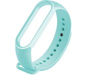 Correa de Repuesto Compatible con Xiaomi Mi Band 7/6/5/4/3 y Amazfit Band 5，Recambio Silicona Suave Flexible Pulsera Brazalete