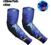 1Pair Youth Adult Sports Knee Pads Elbow Pad EVA Anti-collision Basketball Football Cycling Arm Leg Compression Support Sleeves