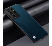 Funda de cuero PU de lujo para Samsung Galaxy S21 Ultra 5G, cubierta trasera de TPU, funda de teléfono de protección completa para Samsung S21 Ultra