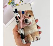 For Samsung Galaxy A20s Samsung A20 A30 Back Cover Phone Case Transparent Soft TPU Silicone Coque Women Fashion Flower Butterfly