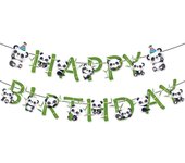SSITO Globos desechables with temática de Panda, decoraciones para Tartas, suministros para Fiestas de niños