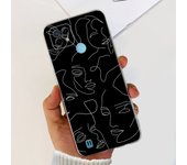 6.5" For Realme C21 Case Back Cover Transparent Soft TPU Phone Case For Realme C 21 Silicone Coque On RealmeC21 Painting Fundas