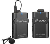 BOYA BY-WM4 PRO Wireless Lavalier Lapel Microphone System for iphone Huawei Android Camera PC Interviews Youtube Live Streaming