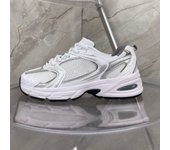blanco y plateado, hombre y mujer, pareja, retro, transpirable, zapatillas running, deportivas hombre