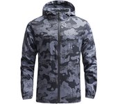 Men's mountaineering quick drying casual windbreaker, outdoor sports jacket, breathable, spring and autumn