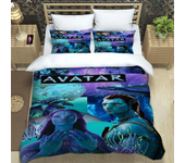 Avatar Quilt Cover With Pillowcases Microfiber 3D Digital Printed Bedding Set Twin Full Queen King Children's Gift