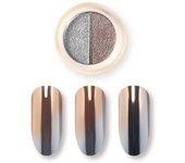 KADS Nail Art Mirror Powder Solid Two-Color Magic Glitter Dust Decoration Chrome Holographic Pigments Manicure DIY Salon Tools