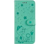 Para Samsung Galaxy Note S24 3 4 8 9 Fe S24fe Piel De Gato Estampada A Prueba De Polvo Y Arañazos Carcasa De Teléfono Móvil
