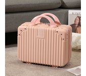 Maleta de mano Estuche cosmético de 14 pulgadas Recuerdo de vacaciones Pequeña mini caja de contraseña de viaje Bolsa de almacenamiento