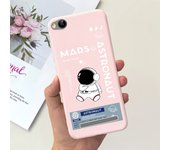 Flower Cover For Xiaomi Redmi 4A 4x Beautiful Moon Night Black Cat Phone Case For Redmi 4x Redmi4a Protection Coque Funda Capas