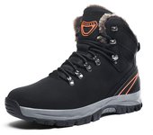 Winter Tactical Combat Men Boots Outdoor Men Walking Hiking Shoes Men Ankle Boots Breathable Non-slip Plush Keep Warm Snow Boots