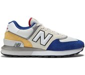 Leten  NB 574 Casual retro leather durable lightweight low-top running shoes for both men and women -U574LGC Work shoes