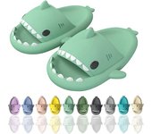 Shark Slippers,Comfortable Summer Cartoon Shark Flip Flops,Thick Sole Non-Slip Beach Flip Flops,Fun Quick Drying Pool Sandals