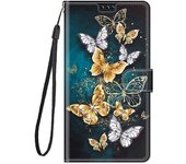 Lovely Butterfly Wallet Case For Samsung Galaxy A11 A20E A20 A30 A6 A7 A750 A8 M11 Flip Leather Card Slot Protective Back Cover