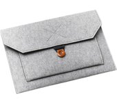 Soft Business Bag Case for Apple Macbook Air Pro Retina 13 Laptop for Macbook Tablet Bag Light Gray
