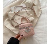 Xiaoxiangfeng Handbag, Ladies' 2025 New Diamond Grid Mini Handbag, High-End And Versatile Chain Shoulder Crossbody Bag