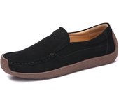 Women Slip On Loafers Walking Flat Shoes Comfortable Slip on Boat Footwear
