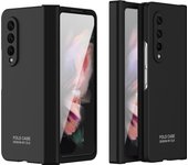 Matte Hard For Samsung Galaxy Z Fold 3 Case Armor Glass Film Hinge Full Protection Cover