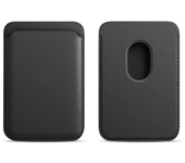 Funda de lujo magnética de cuero Magsafe para iPhone Porta tarjetas incluido